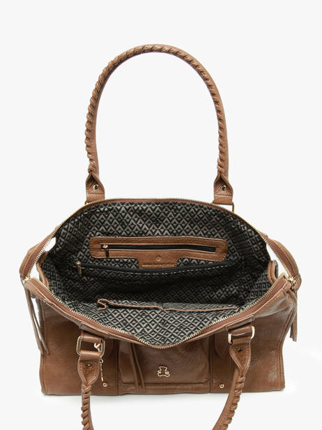 Schoudertas Bride Lulu castagnette Bruin bride ZAVIER ander zicht 3